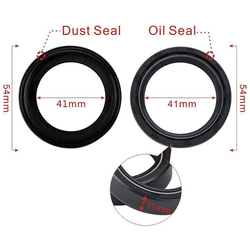 Motorcycle Front Compatiblek Oil Seal and Dust Seal Compatible CB-1 CB1 CB400 CBR400 CB750 HORNET 25