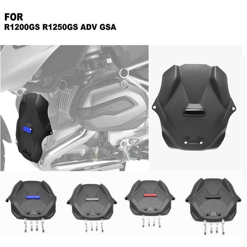 Motorcycle Front Engine Protector Engine Baffle Protection Housing for R1200GS R1250GS 2019-2021 Red