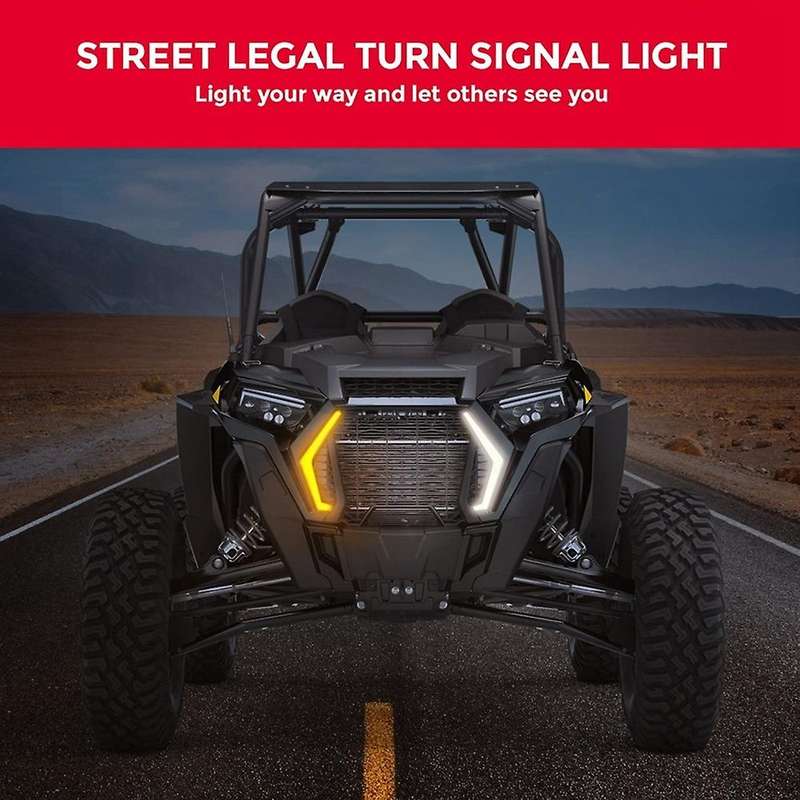 Motorcycle Front Driver Signature Light Turn Signal Light for RZR XP Turbo 4 Turbo Xp 1000 4 1000 20