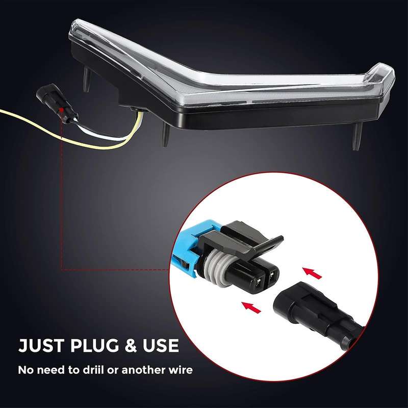 Motorcycle Front Driver Signature Light Turn Signal Light for RZR XP Turbo 4 Turbo Xp 1000 4 1000 20
