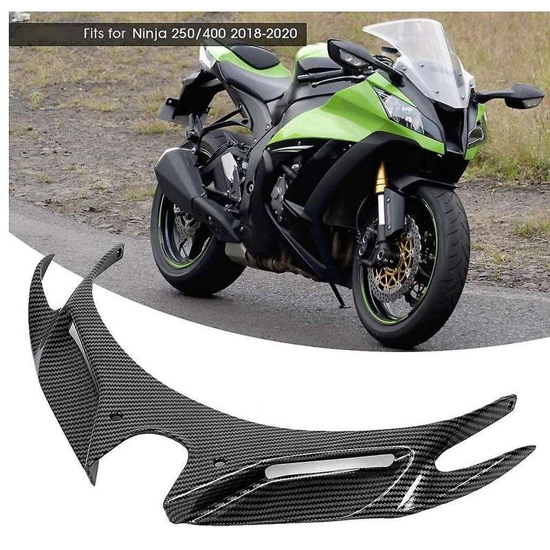 Motorcycle Front Fairing Aerodynamic Winglet for 250 400 2018-2020 Carbon Look