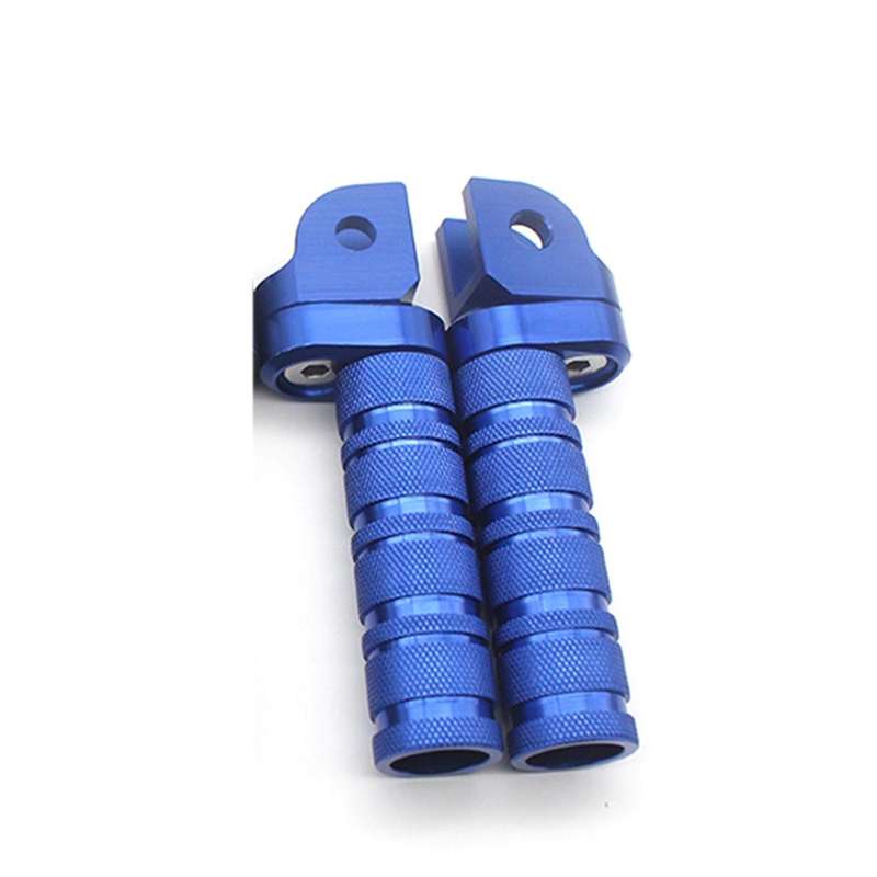 Motorcycle Front Foot Pegs Adjustable Footrest for CBR1000RR 600RR CBR500R CBR600F RVF750R(Black)