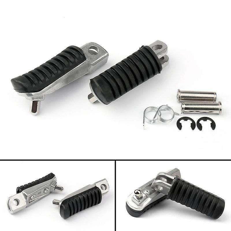 Motorcycle Front Footrest Foot Pegs for Ninja 250 400 650 1000 Z1000sx Z750 Er6f Zx6r Zx12r