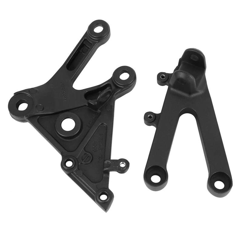 Motorcycle Front Footrest Foot Pegs for 600RR 600 RR 2003-2006 2004 2005-Black