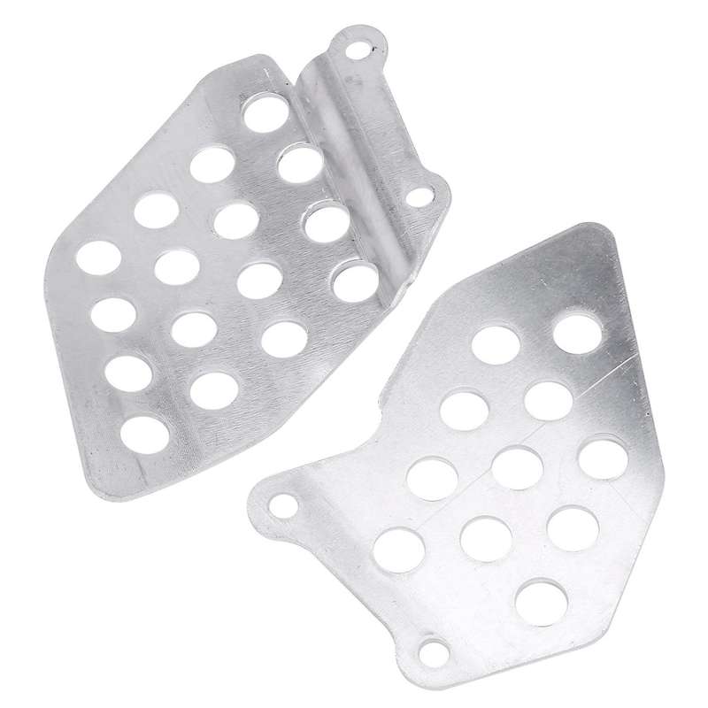 Motorcycle Front Footrest Foot Pegs for 600RR 600 RR 2003-2006 2004 2005-Silver