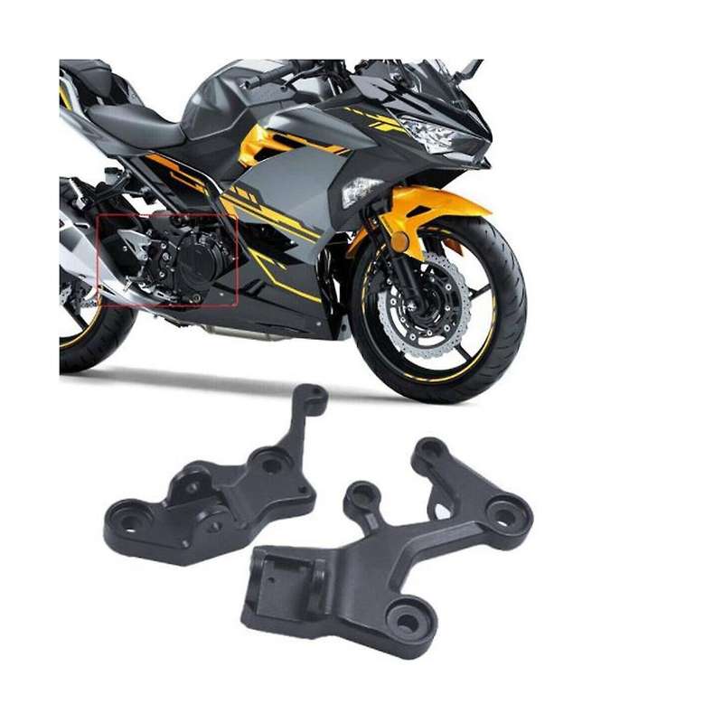 Motorcycle Front Footrests Foot Pegs Pedal Bracket for Ninja400 Z400 2018-2022