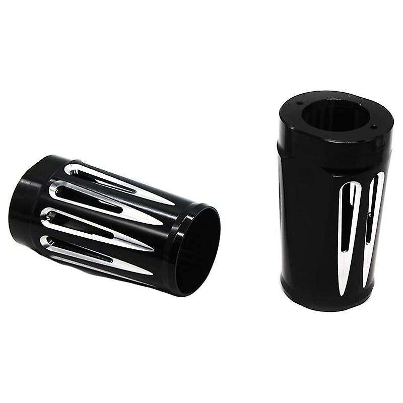 Motorcycle Front Fork Boot Slider Covers for Touring Street Glide 1980-2013 CNC Aluminum