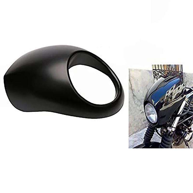 Motorcycle Front Headlight Fairing Mask Cover Fork Cowl Compatible with Bracket for FX XL 883 1200 1