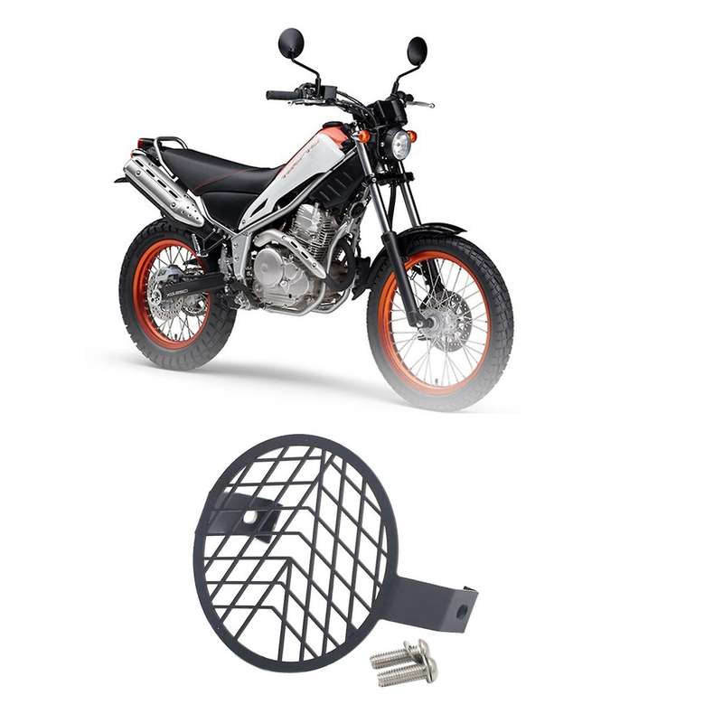 Motorcycle Front Headlight Protector Grill Cover Head Light Mesh Grill for XG 250 XG250 Tricker 2014