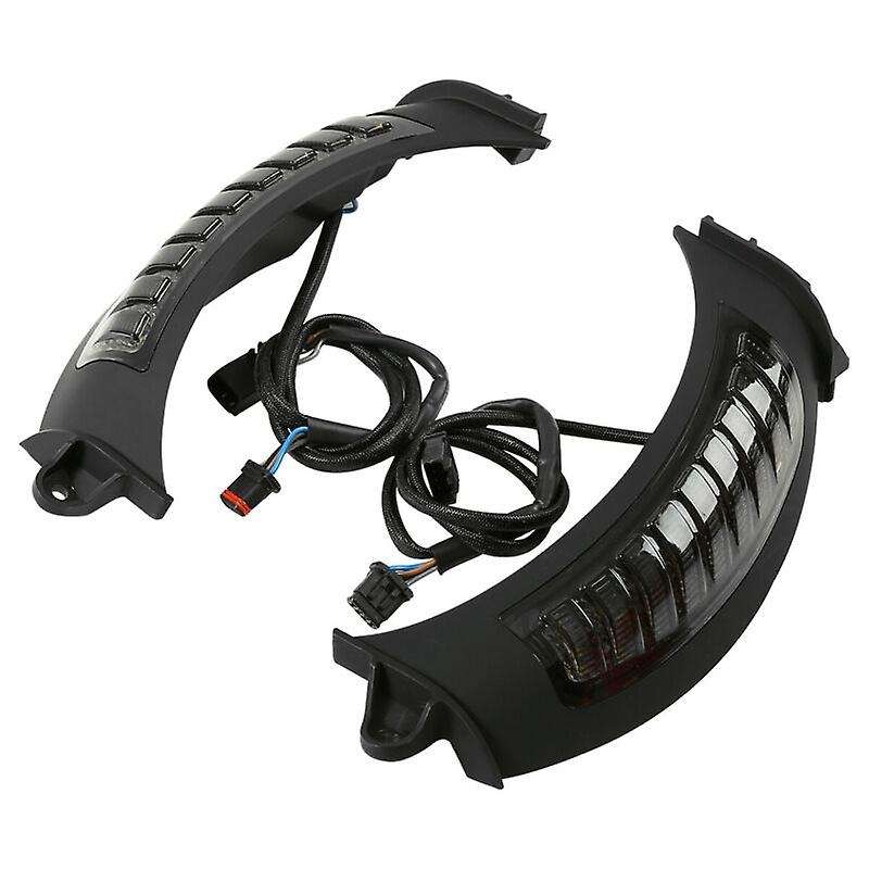 Motorcycle Front Headlight Side Indicator Led Turn Signal Light Lamp with DRL for Road Glide 2015-20