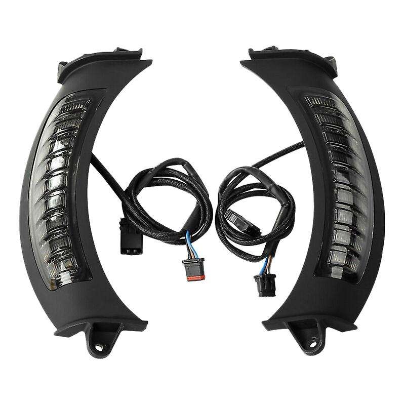 Motorcycle Front Headlight Side Indicator Led Turn Signal Light Lamp with DRL for Road Glide 2015-20