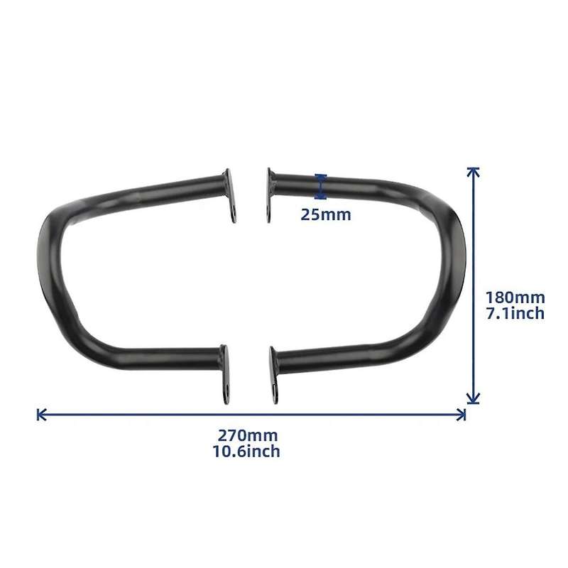 Motorcycle Front Lower Crash Bar Engine Guard Protection Bumper for INTERCEPTOR 650 2018-2023 650 20
