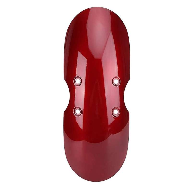 Motorcycle Front Mud Flap Mudguard for Bonneville T100 Scrambler Thruxton 2001-2016 Gloss Red Short