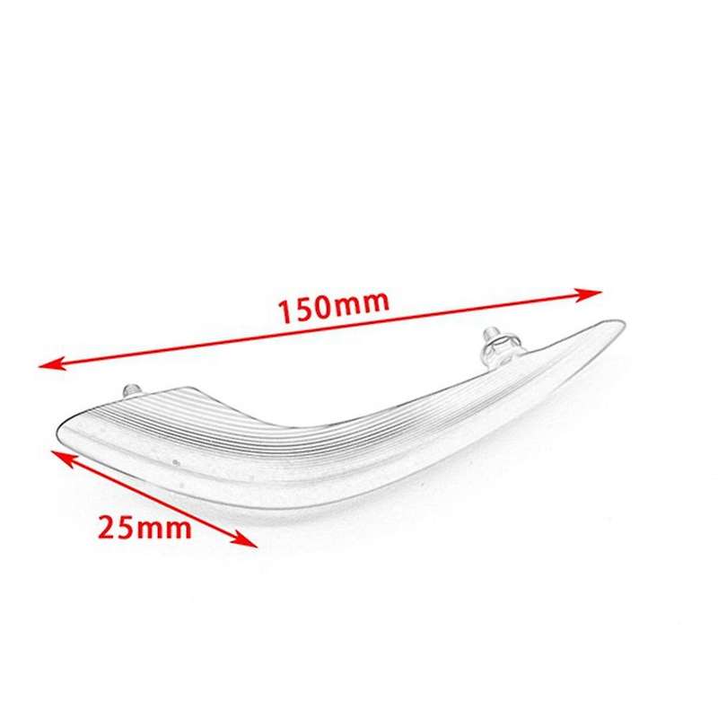 Motorcycle Front Mudguard Nose Decorater Beak for GTS300 GTS250 300 250 2013-2020(Red)