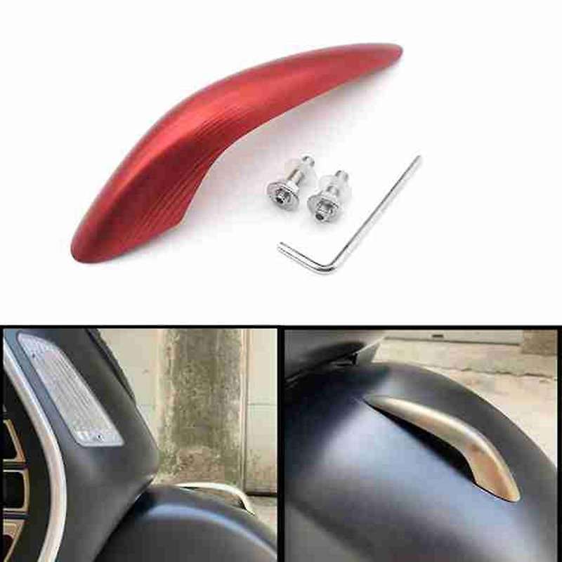 Motorcycle Front Mudguard Nose Decorater Beak for GTS300 GTS250 300 250 2013-2020(Red)