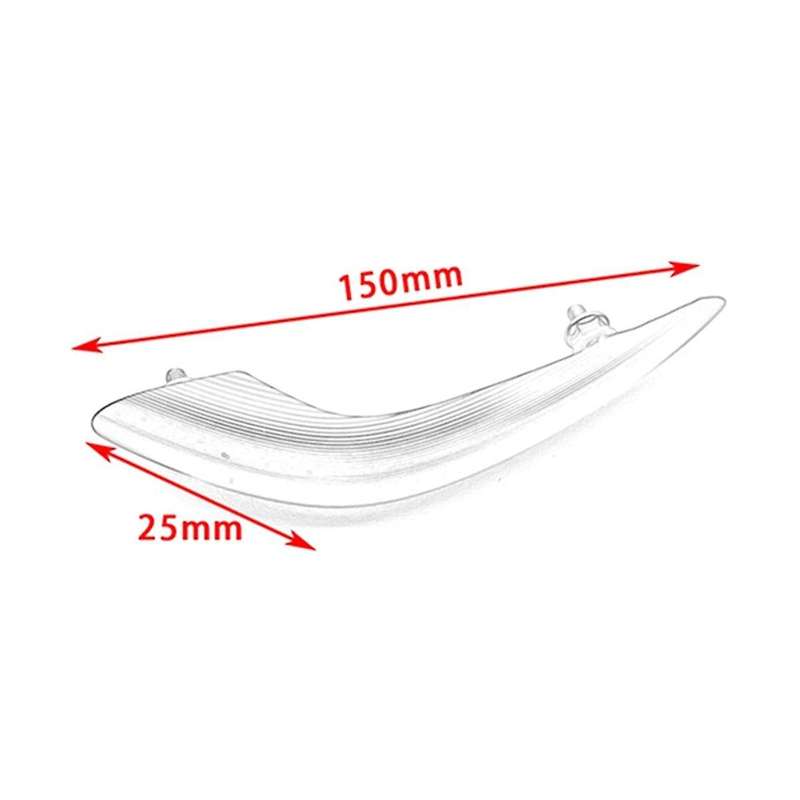 Motorcycle Front Mudguard Nose Decorater Beak for Gts300 Gts250 300 250 2013-2020 Red