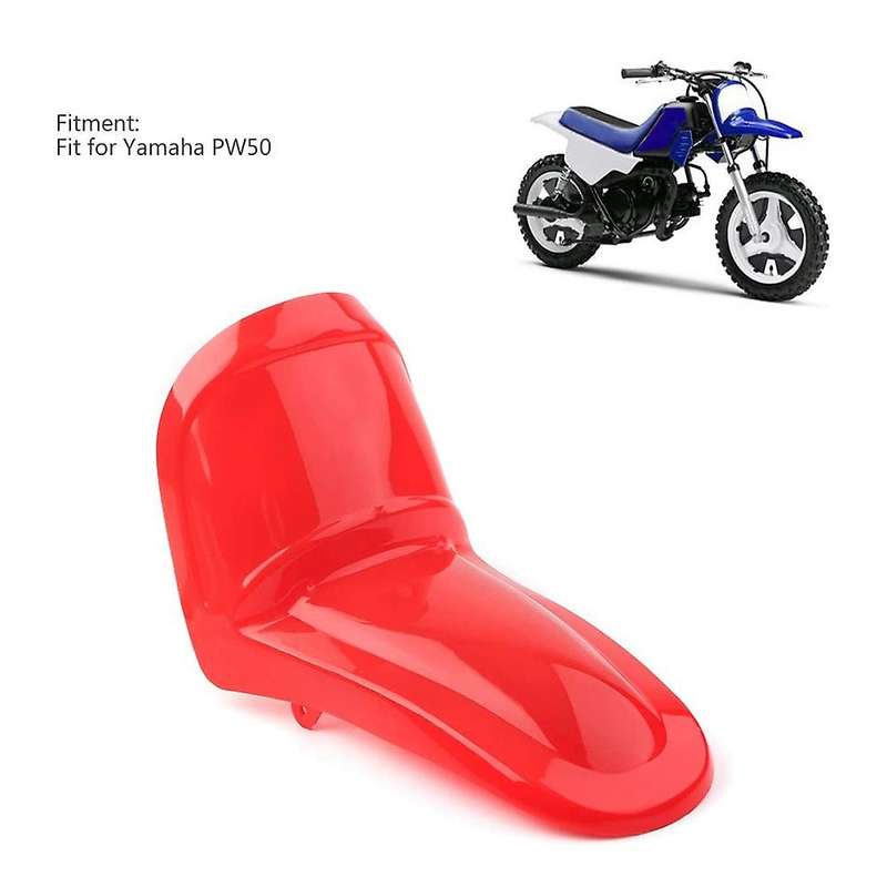 Motorcycle Front Mudguard Replacement Compatible for PW50 Y-Zinger 50