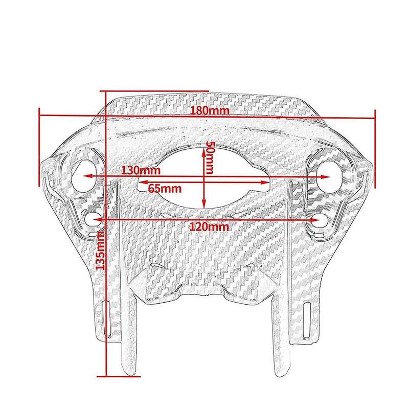 Motorcycle Front Oil Tank Cover Gas Tank Cover Guard Protection for CB650R CBR650R 2019 2020 2021 Un