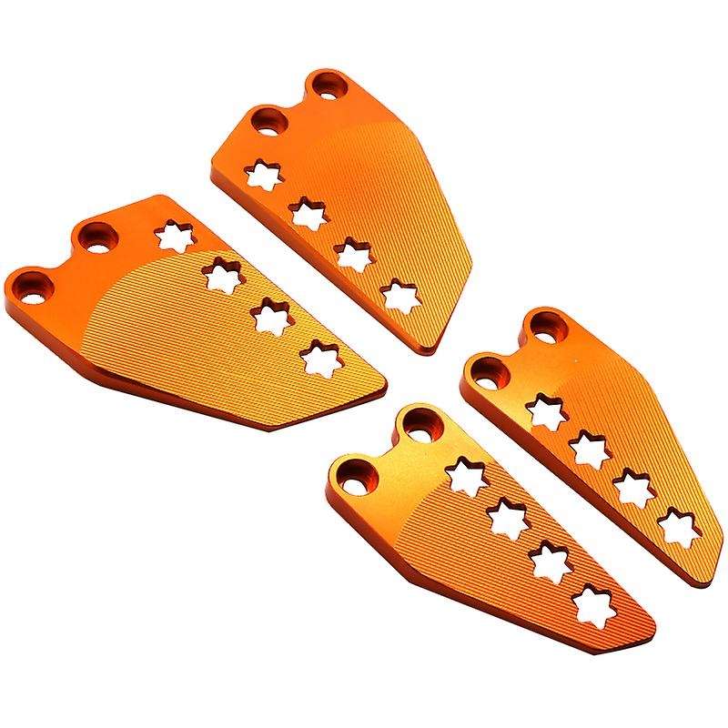 Motorcycle Front Rear Foot Step Side Mount Cover for 125 250 390 2017-2019