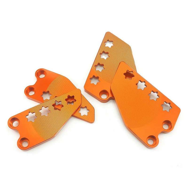 Motorcycle Front Rear Foot Step Side Mount Cover for 125 250 390 2017-2019