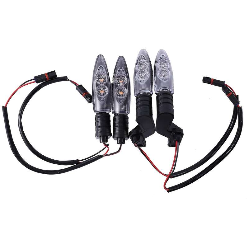 Motorcycle Front Rear LED Turn Signal Light Smoke Lens Side Indicator for S1000R S1000RR S1000XR R12
