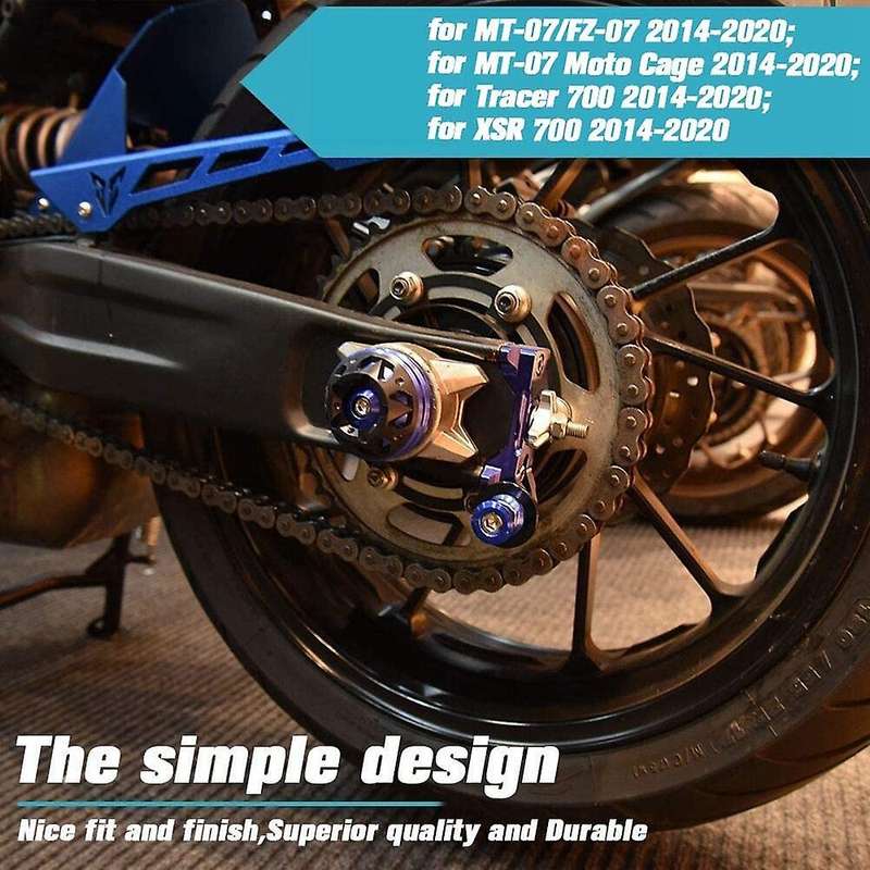 Motorcycle Front Rear Wheel Fork Frame Slider Crash Protector for MT07 FZ-07 2013-2020 XSR700 2018-2