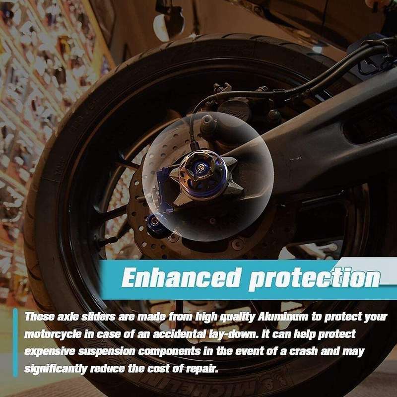 Motorcycle Front Rear Wheel Fork Frame Slider Crash Protector for MT07 FZ-07 2013-2020 XSR700 2018-2