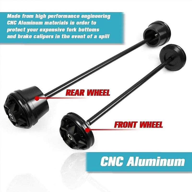 Motorcycle Front Rear Wheel Fork Frame Slider Crash Protector for MT07 FZ-07 2013-2020 XSR700 2018-2