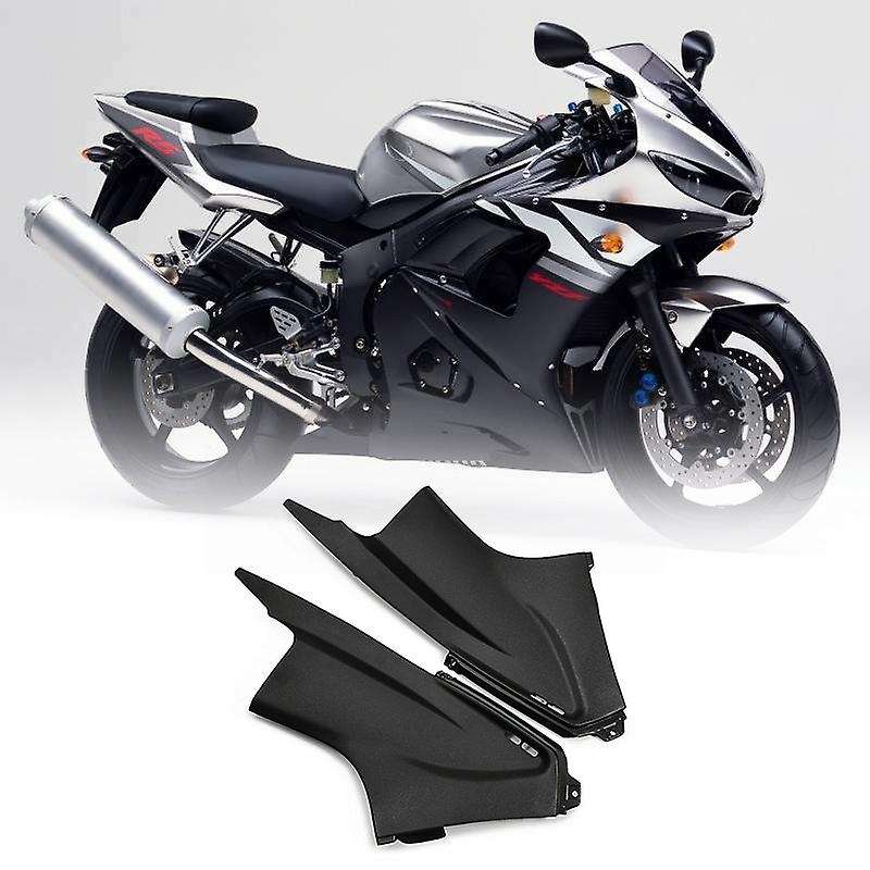 Motorcycle Front Side Air Duct Cover Fairing Cowling Insert Part for YZF R6 2003 2004 2005