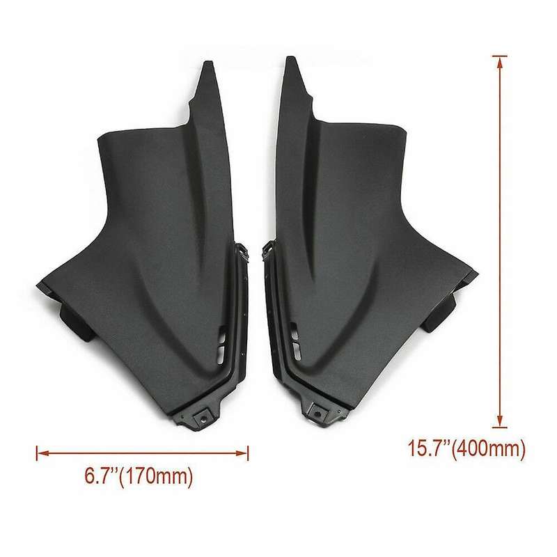 Motorcycle Front Side Air Duct Cover Fairing Cowling Insert Part for YZF R6 2003 2004 2005