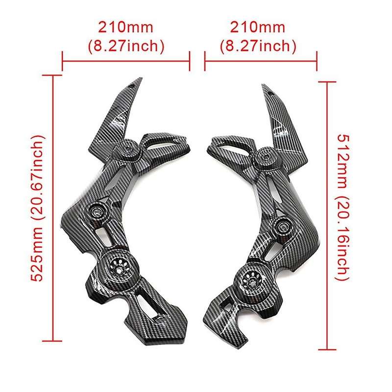 Motorcycle Front Side Trim Frame Body Cover Panel Fairing Engine Side Panel Accessories for Z900 201