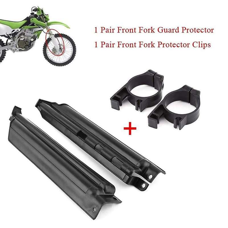 Motorcycle Front Spillplate Guard Protector Cover Board for KLX250 KDX 125 200 250(White)