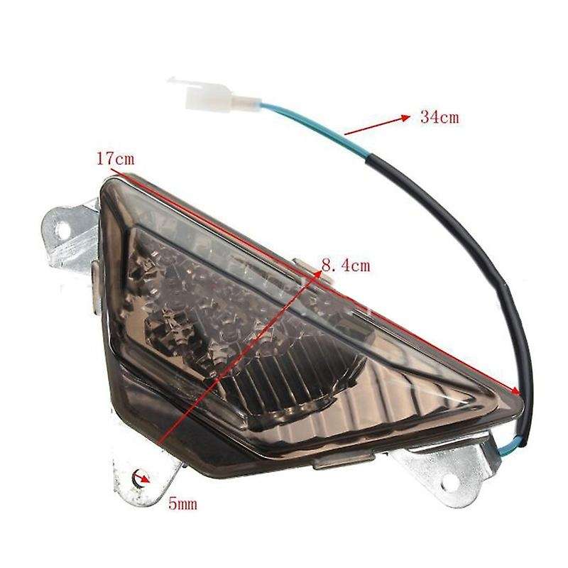 Motorcycle Front Turn Signals Light Shift Lights Blinker Indicator Led Light for Ninja 250/300 -6R 6