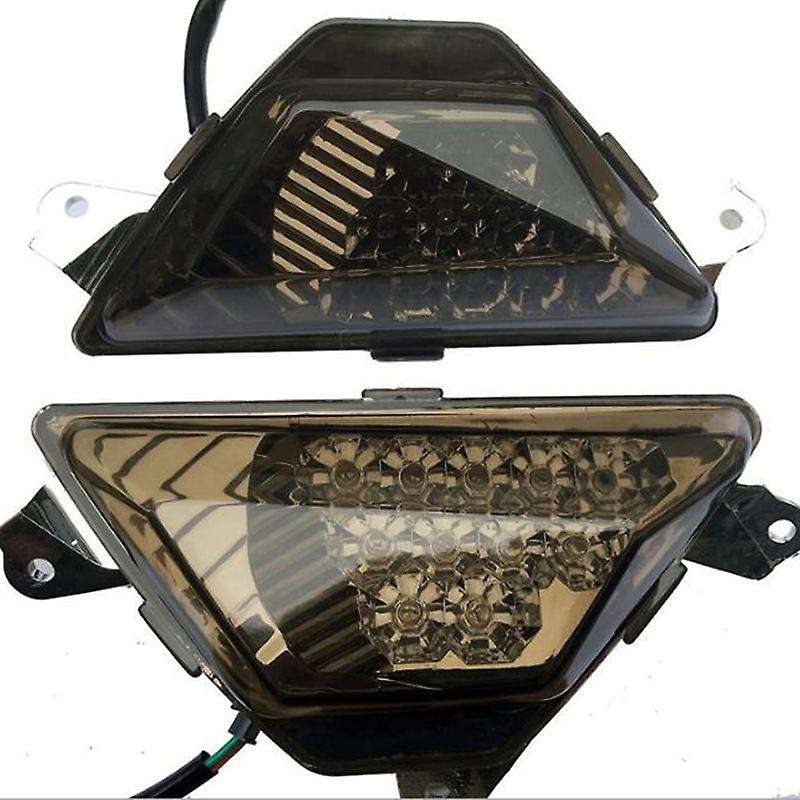 Motorcycle Front Turn Signals Light Shift Lights Blinker Indicator Led Light for Ninja 250/300 -6R 6