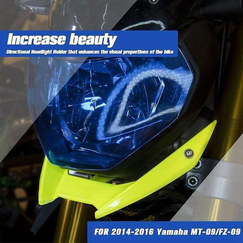 Motorcycle Front Upper Headlight Fairing Stay Bracket for MT 09 FZ-09 2014-2016 MT09 FZ09 Fluorescen