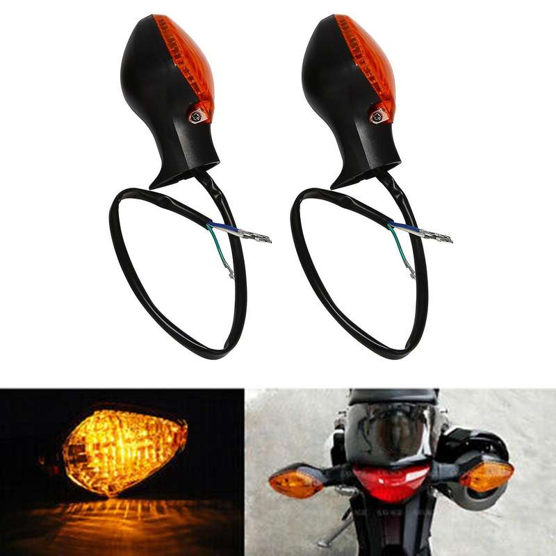 Motorcycle Front Turn Signal LED Indicator Light for CBR500R CB500F NC700 CRF250L 125 300 500 2018 Y