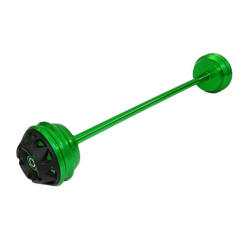 Motorcycle Front Wheel Fork Axle Slider Cap Crash Protector for Z800 Z1000/ Green
