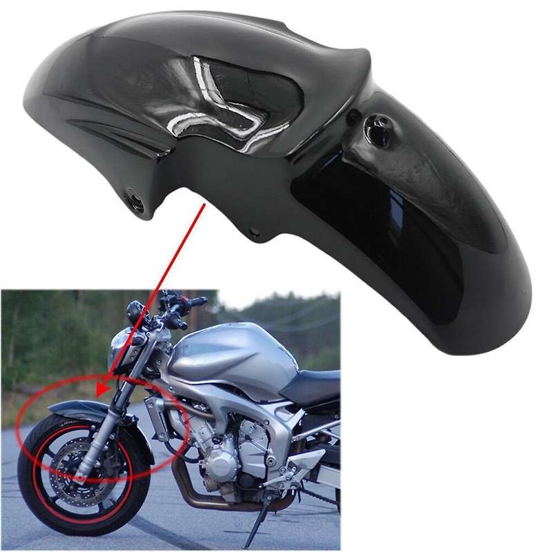 Motorcycle Front Wheel Mudguard Mud Guard Cover for FZ6N FZ6S XJ6 2004 2005 2006 FZ6 FZ 6N 6S Black