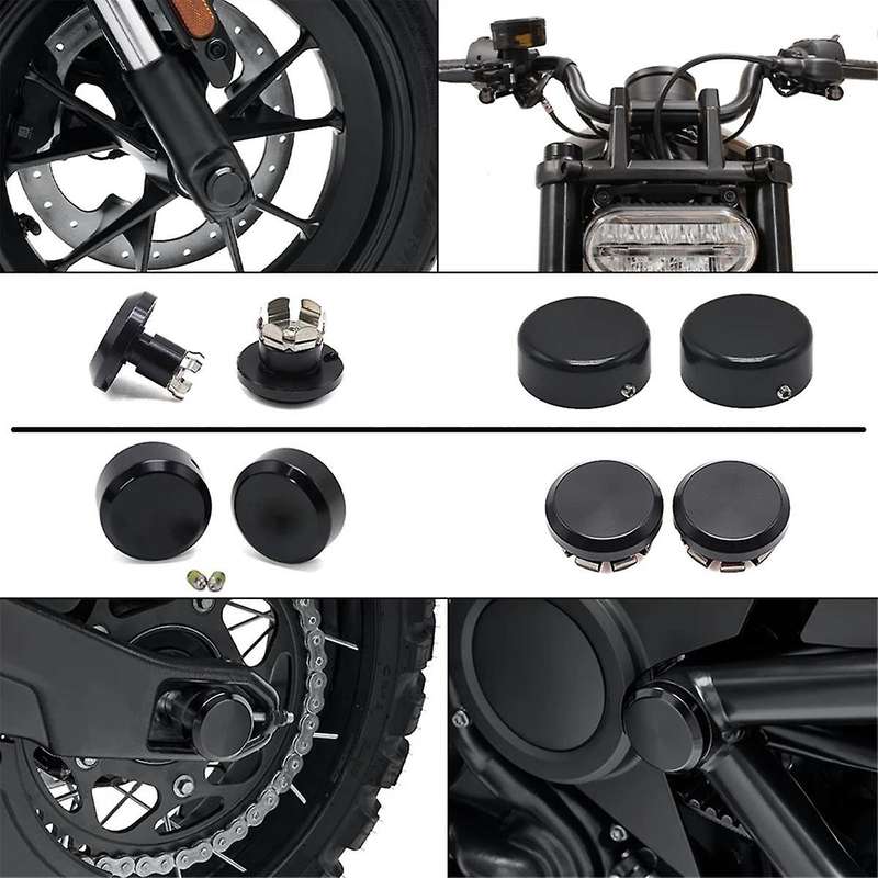 Motorcycle Front+rear Axle Nut Covers for Sportsters S Pan America 1250 Rh1250 S Pan America 1250 S