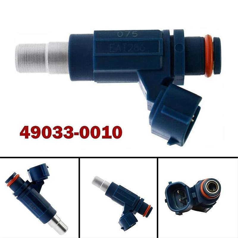 Motorcycle Fuel Injector Nozzle for KX450F KFX450R ZX14 ZX10R 49033-0010 490330010 EAT286