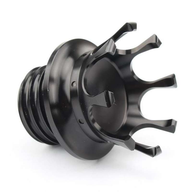Motorcycle Fuel Gas Tank Cap Crown Style Black Oil Caps for XL 1200 883 48
