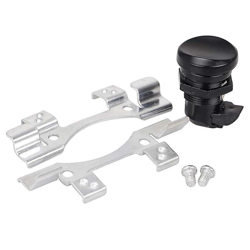 Motorcycle Fuel Latch Button Kit Fuel Tank Latch Cover for Touring 1992-2020 Street Road Glide Black