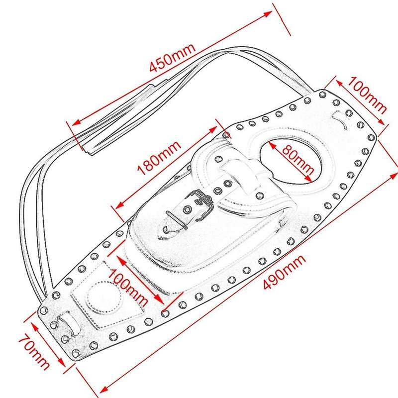 Motorcycle Fuel Tank Cover Panel Pad Strap Bra Bag for 883 1200 XL Fuel Tank Bag