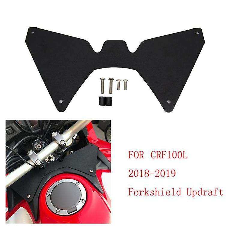 Motorcycle Fuel Tank Deflector ABS Forkshield Updraft Deflector for CRF1000L Africa Twin 2016-2021