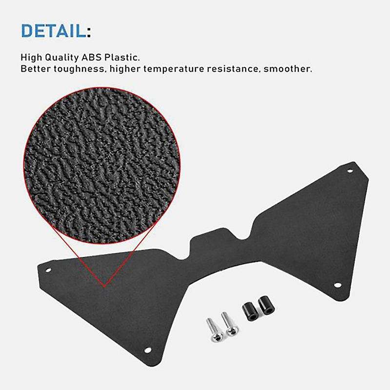 Motorcycle Fuel Tank Deflector ABS Forkshield Updraft Deflector for CRF1000L Africa Twin 2016-2021
