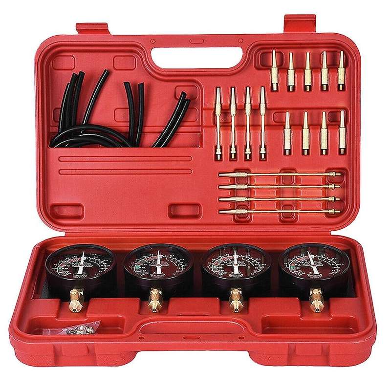 Motorcycle Fuel Vacuum Carburetor Synchronizer Sync Gauge for Motorcycle Car Repair Tools Universal
