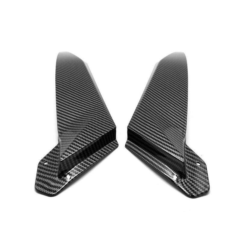 Motorcycle Gas Tank Side Trim Cover Panel Fairing Carbon Fiber Finish for Yzf R1 2002 2003