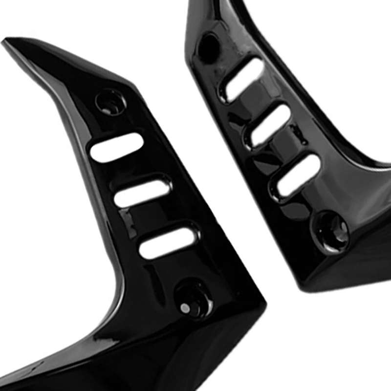 Motorcycle Glossy Black Right Left Radiator Fairing Kits Side Cover Cowl Protector for Z750 Z 750 20