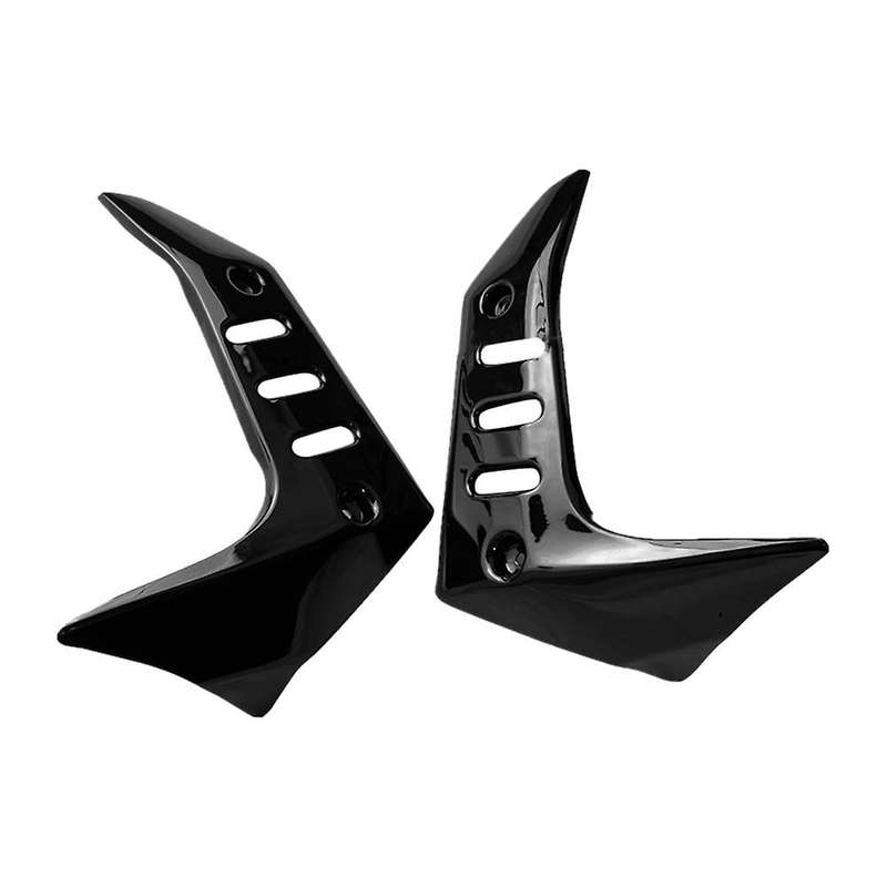 Motorcycle Glossy Black Right Left Radiator Fairing Kits Side Cover Cowl Protector for Z750 Z 750 20