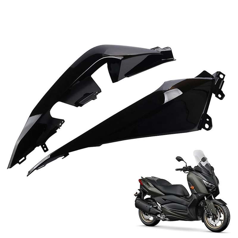 Motorcycle Glossy Black Rear Seat Cover Side Panel Guard Fairing Cowl for XMAX300 2018 2019 2020